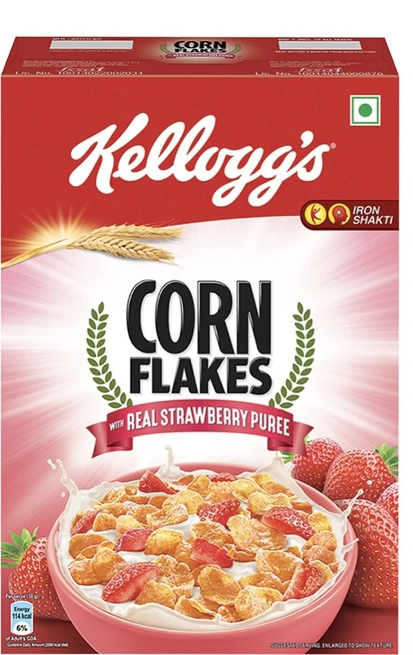 KELLOGGS CORN FLAKES STRAWBERRY - 275G