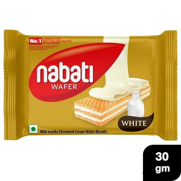 NABATI WAFER WHITE - 35GM