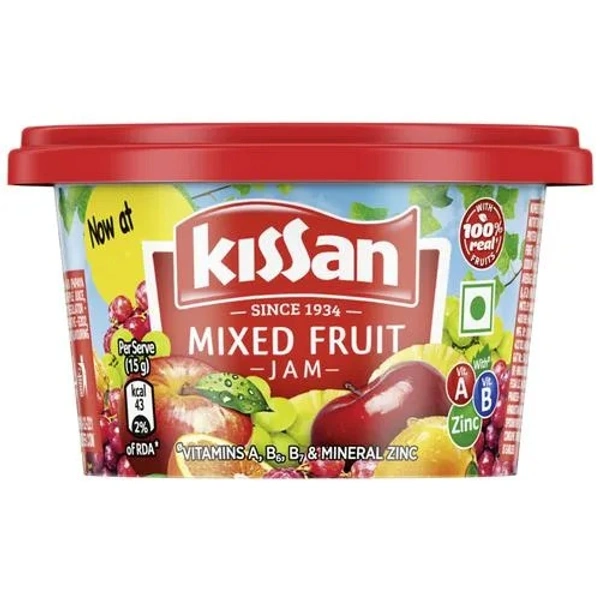 KISSAN JAM MIX FRUIT - 100GM