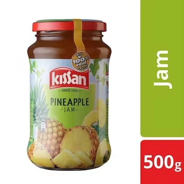 KISSAN JAM PINEAPPLE - 500GM