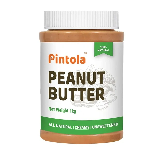 PINTOLA P.NUT BUTTER PLAIN CREAMY - 1KG