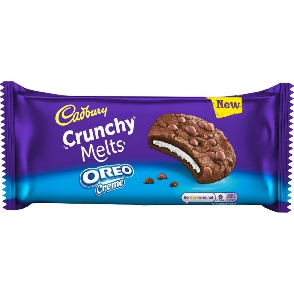 CADBURY IMP CRUNCHY MELTS OREO CREME - 156GM