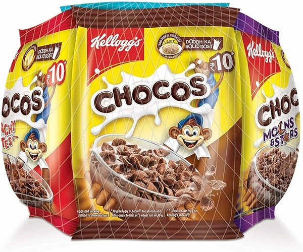 KELLOGGS CHOCOS VARIETY PACK - 170GM