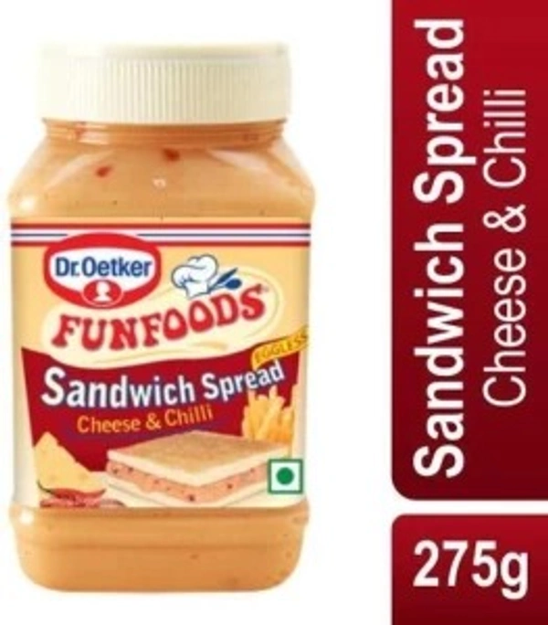 FUN FOOD S.SPREAD CHEESE N CHILLI - 275GM