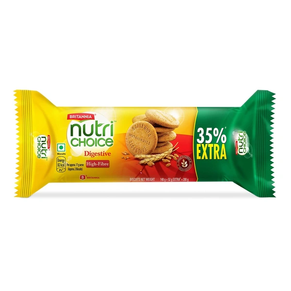 BRT NUTRI CHOICE DIGESTIVE HI-FIBER - 200GM