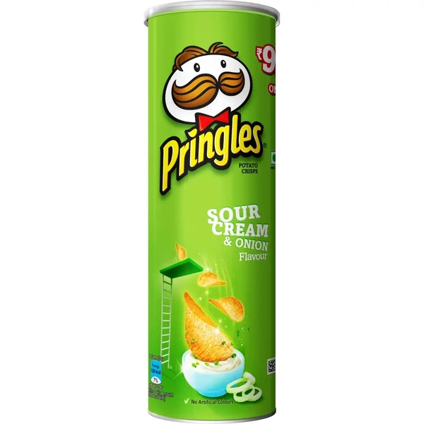 PRINGLES SOUR CREAM & ONION - 110GM