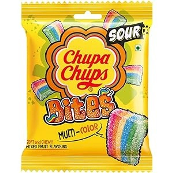 CHUPA CHUPS SOUR TUBES WATERMELON & STARWBERRY - 25GM