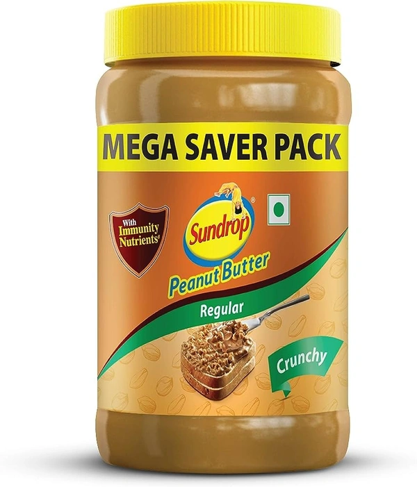 SUNDROP PEANUT BUTTER REG. CRUNCHY - 924G