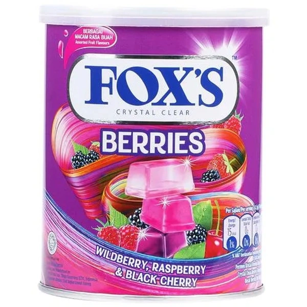 FOXS FRUITS BERRIES (TIN) - 180GM
