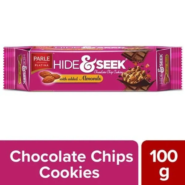 PARLE H&S CHOCOLATE CHIP ALMONDS - 100GM