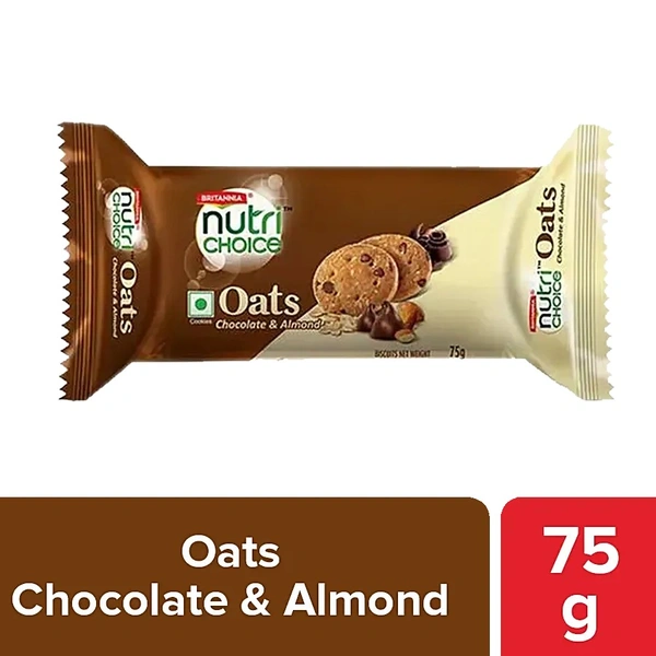 BRT NUTRI CHOICE HEAVENS CHOCO & ALMOND - 75GM