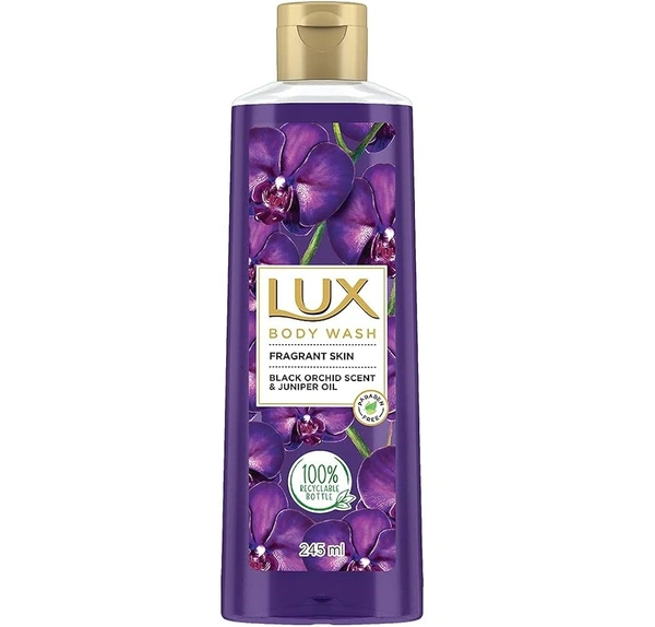 LUX BW FRAGRANT SKIN BLK ORCHID JUNIPER OIL - 245ML