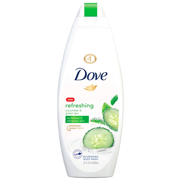 DOVE B/W GO FRESH CUCUMBER & GREEN TEA - 250ML