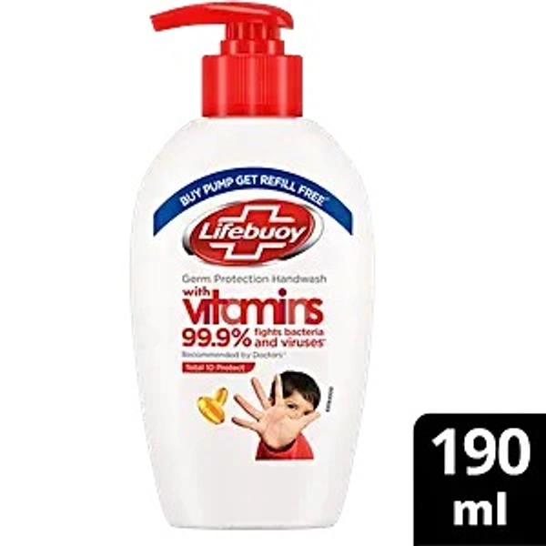 LIFEBUOY HW TOTAL 1N (PUMP) - 190ML