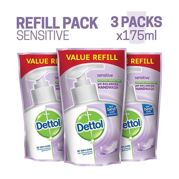 DETTOL H/W SENSITIVE 3N (REFILL) - 175ML