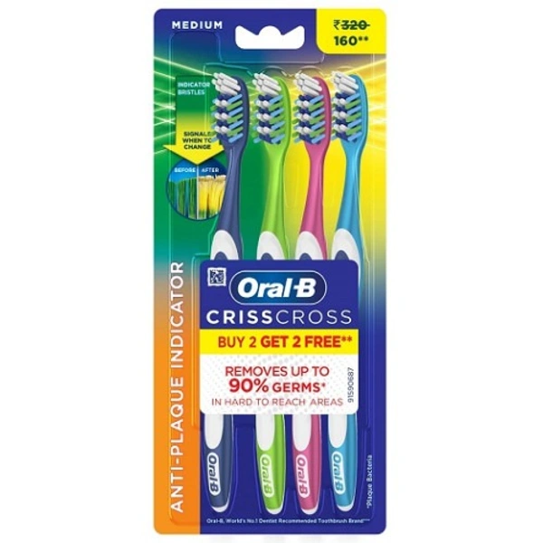 OB TB MED CRISS CROSS ANTI-PLAQUE - 4N