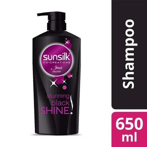 SUNSILK SHMP BLACK - 650ML