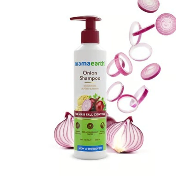 MAMAEARTH SHMP ONION - 250ML
