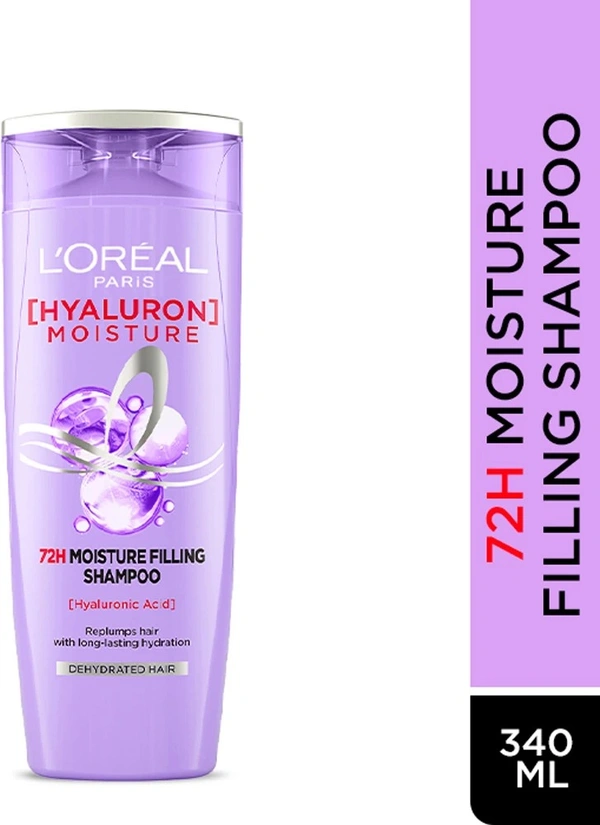 LOREAL SHMP HYALURON MOISTURE - 340ML
