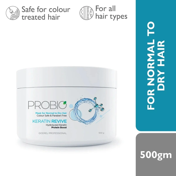 GODREJ MASQUE SHMP KERATIN REVIVE - 250ML