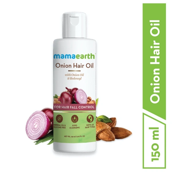 MAMAEARTH H/OIL ONION - 150ML