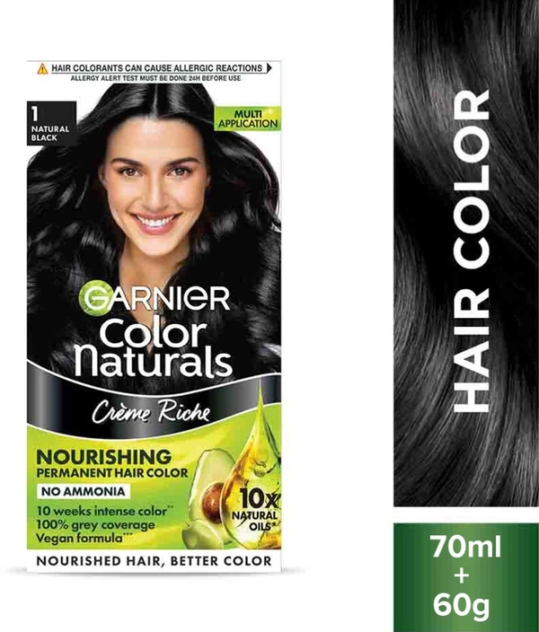 GARNIER CLR NAT 1 NAT. BLK - 50GM