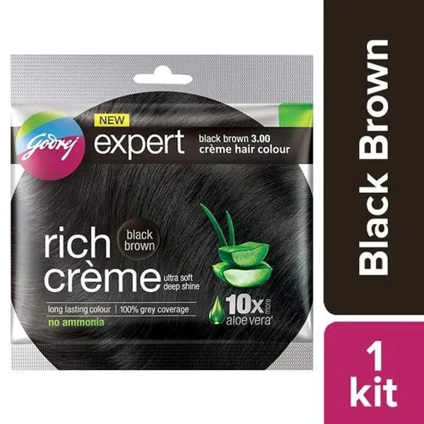 GODREJ H.COLOUR BLK/BROWN 3.00 - 20GM