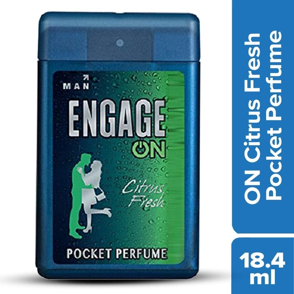 ENGAGE ON CITRUS FRESH POCKET DEO - 1N