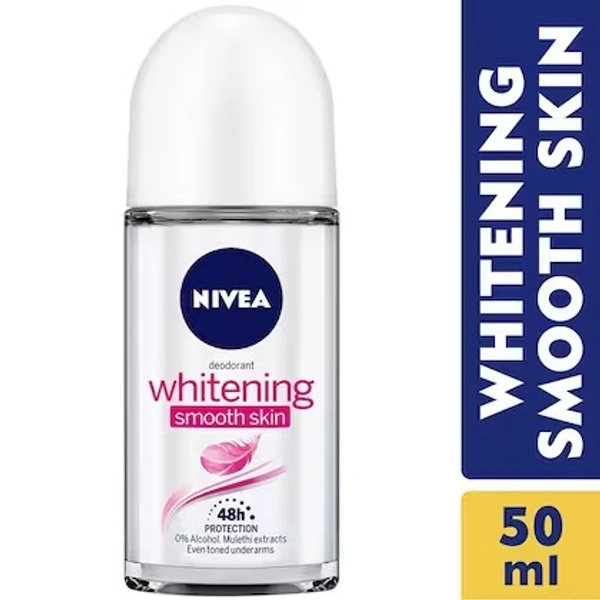 NIVEA ROLON WHTNG SMOOTH SKIN - 50ML