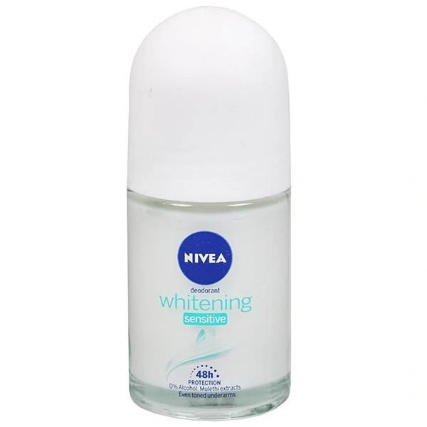 NIVEA ROLON WHTNG SENSTIVE - 25ML
