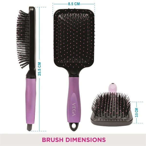 VEGA E18-PB HAIR BRUSH FLAT - 1N