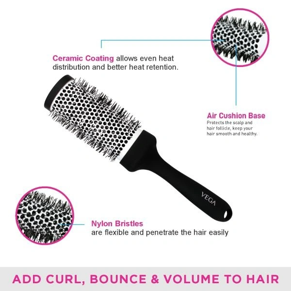 VEGA H2-PRM HAIR BRUSH ROUND - 1N