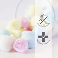 TULIP COTTON BALLS COLOURED 50PCS - 50PCS