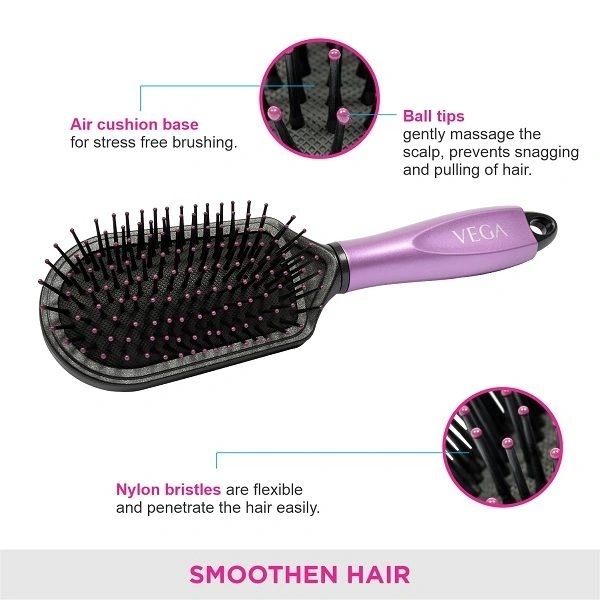 VEGA E18-CB HAIR BRUSH FLAT - 1N