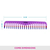 VEGA 1266 HAIR COMB - 1N