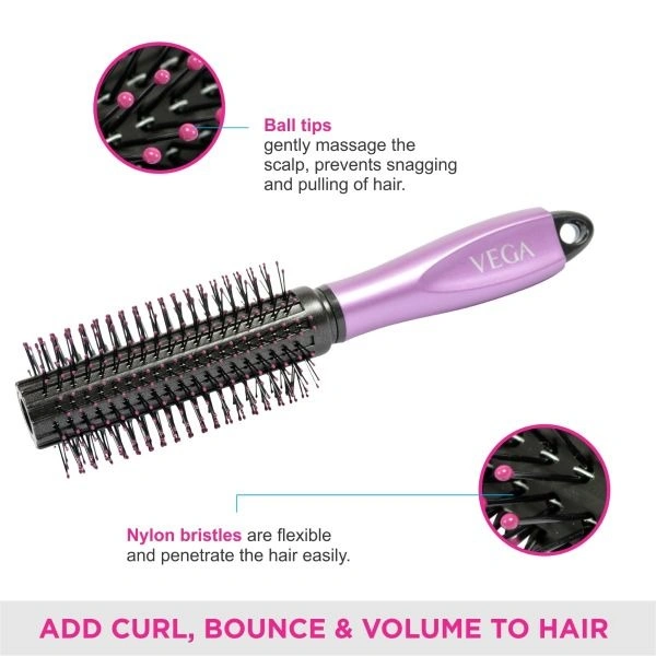 VEGA E18-RB HAIR BRUSH ROUND - 1N