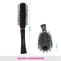 VEGA E5-RBN HAIR BRUSH ROUND - 1N