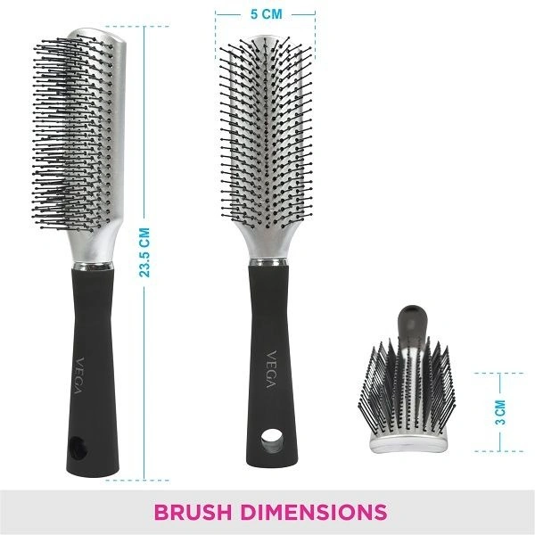 VEGA R10-FB HAIR HAIR BRUSH FLAT - 1N