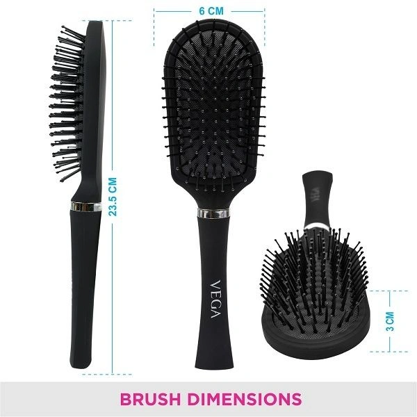 VEGA E5-CB HAIR BRUSH CUSHIONED - 1N