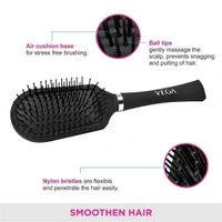 VEGA E5-CB HAIR BRUSH CUSHIONED - 1N