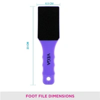 VEGA PD-21 PADDLE EMERY FOOT FILE - 1N