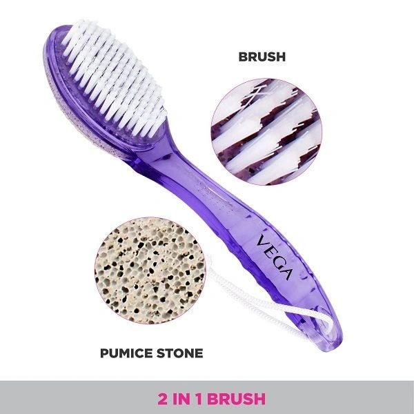 VEGA PD-01N PUMICE STONE/NAIL BRUSH - 1N