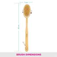 VEGA NBA-1/3 BATH BRUSH WOODEN - 1N