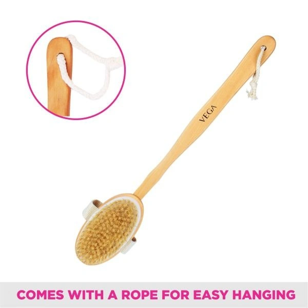 VEGA NBA-1/3 BATH BRUSH WOODEN - 1N