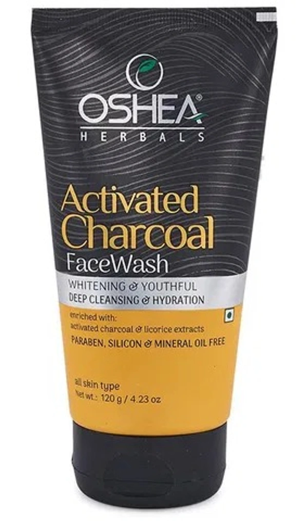 OSHEA F-WASH ACTIVED CHARCOAL - 50GM