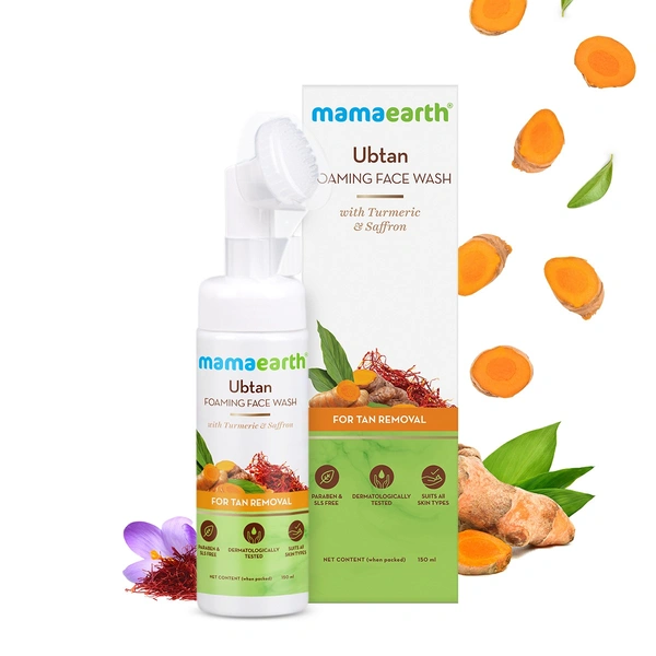 MAMAEARTH F/WASH UBTAN FOAMING - 150ML