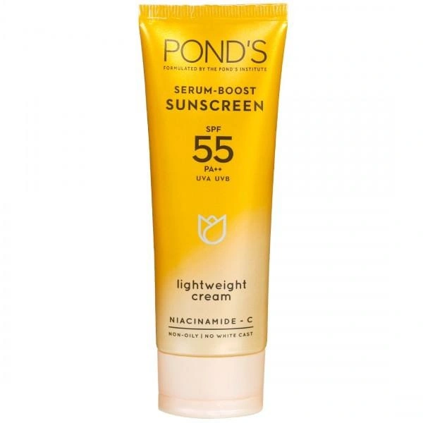 PONDS SERUM-BOOST SUNSCREEN SPF-55 PA++ - 50GM