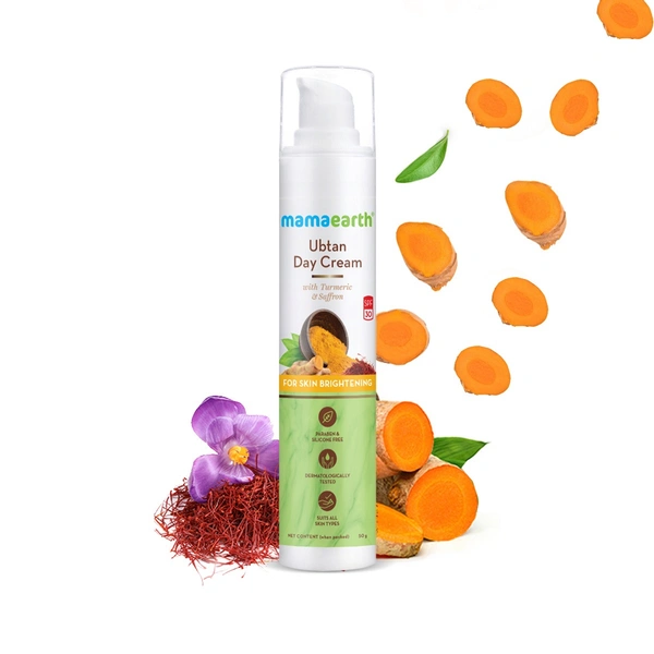 MAMAEARTH F/CREAM UBTAN DAY CREAM - 50GM