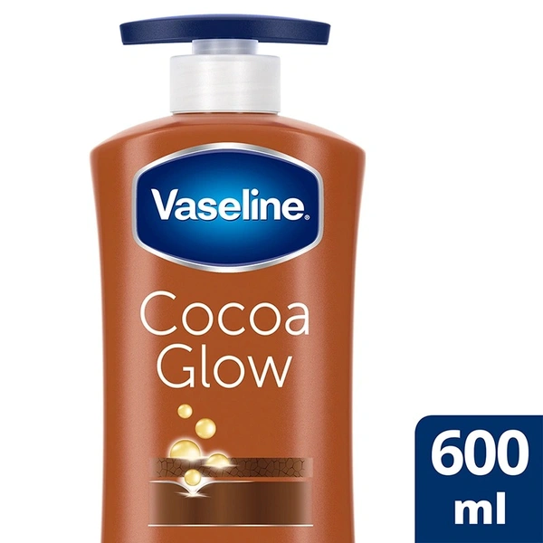 VASELINE B/L INT. CARE COCOA GLOW 600ML - 600ML