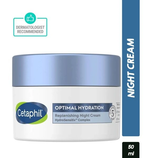 CETAPHIL OPTIMAL HYDRATION NIGHT CREAM - 50GM